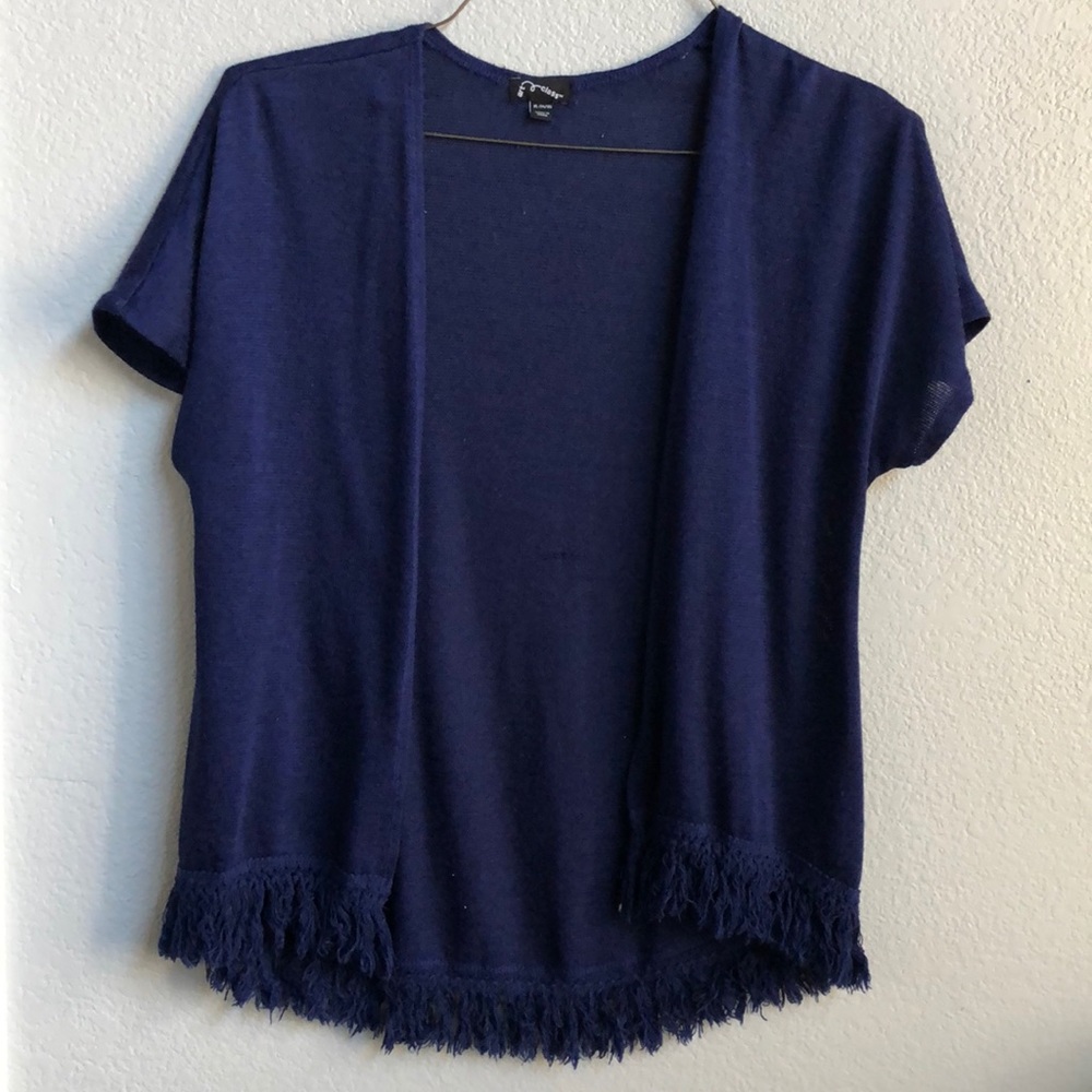 Blue Cardigan